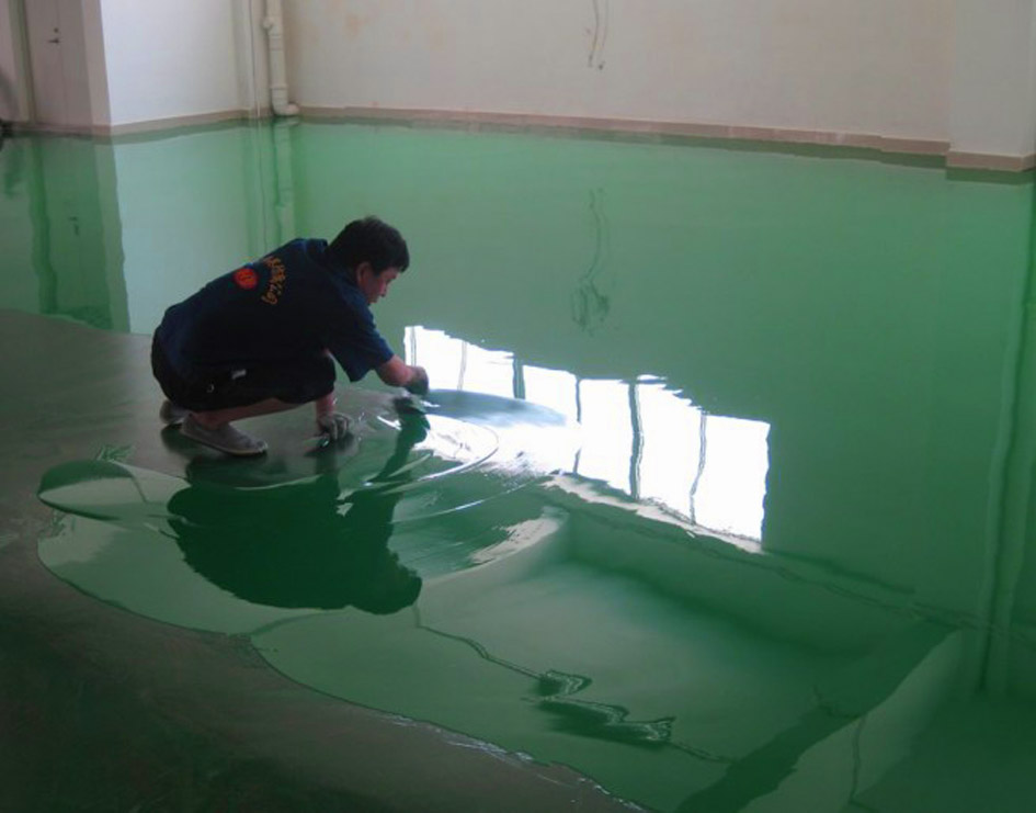 廠房裝修環氧地坪施工圖片